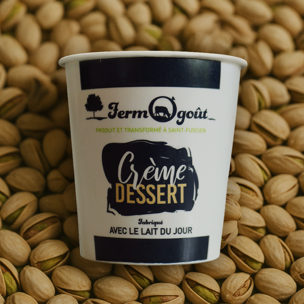 Crème dessert Pistache 125gr
