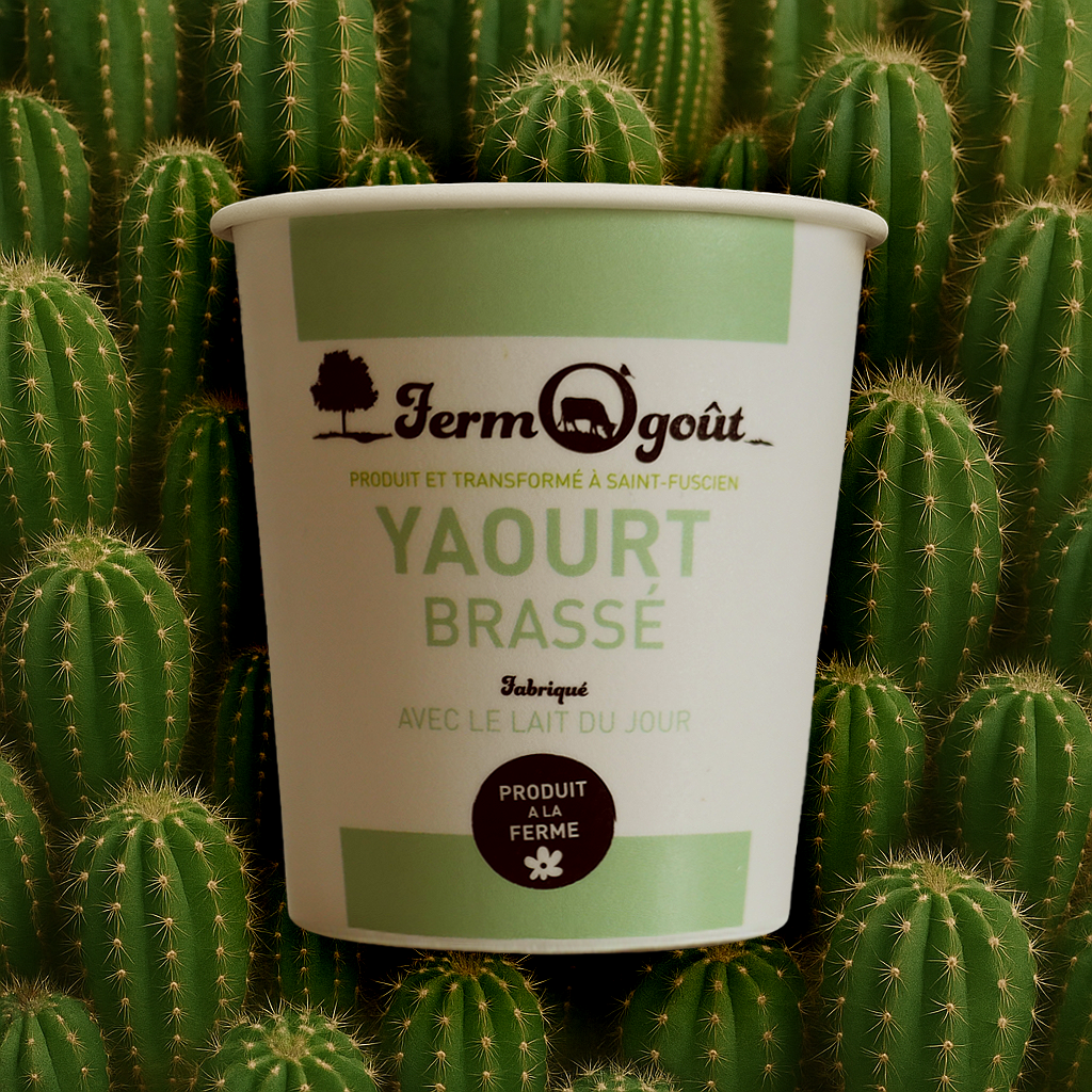 Yaourt citron cactus 125gr