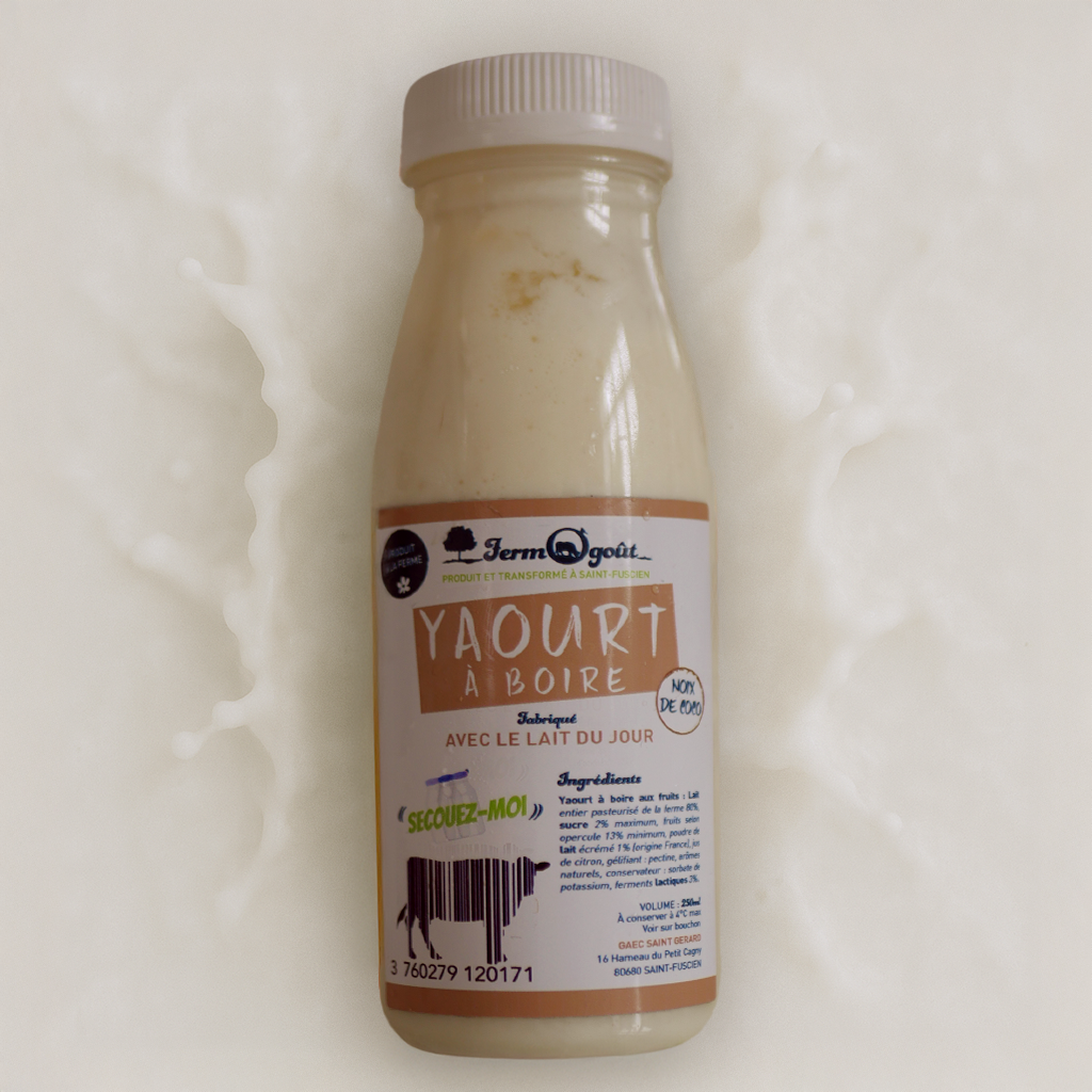 Yaourt à boire Nature 250ml