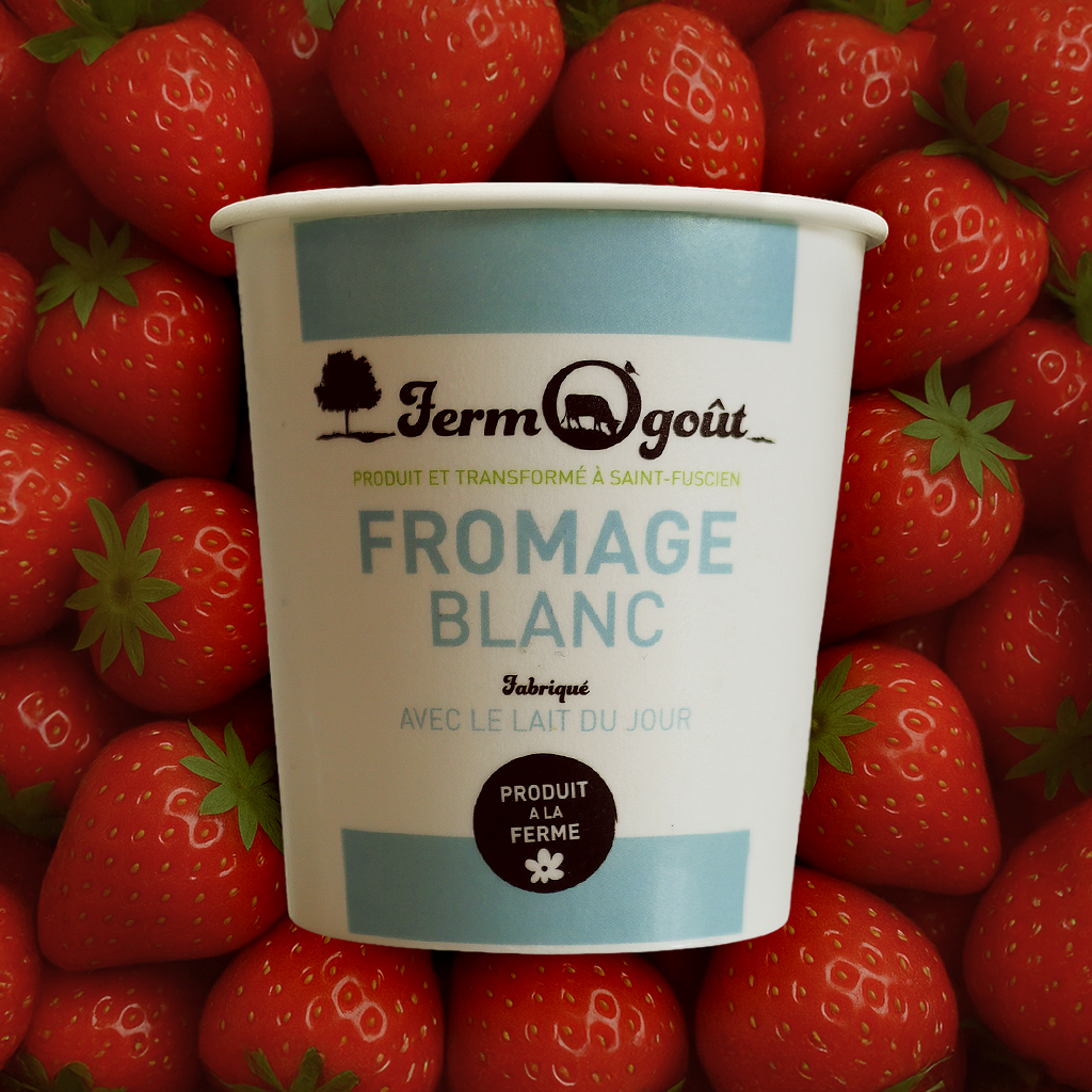 Fromage blanc Fraise 125gr