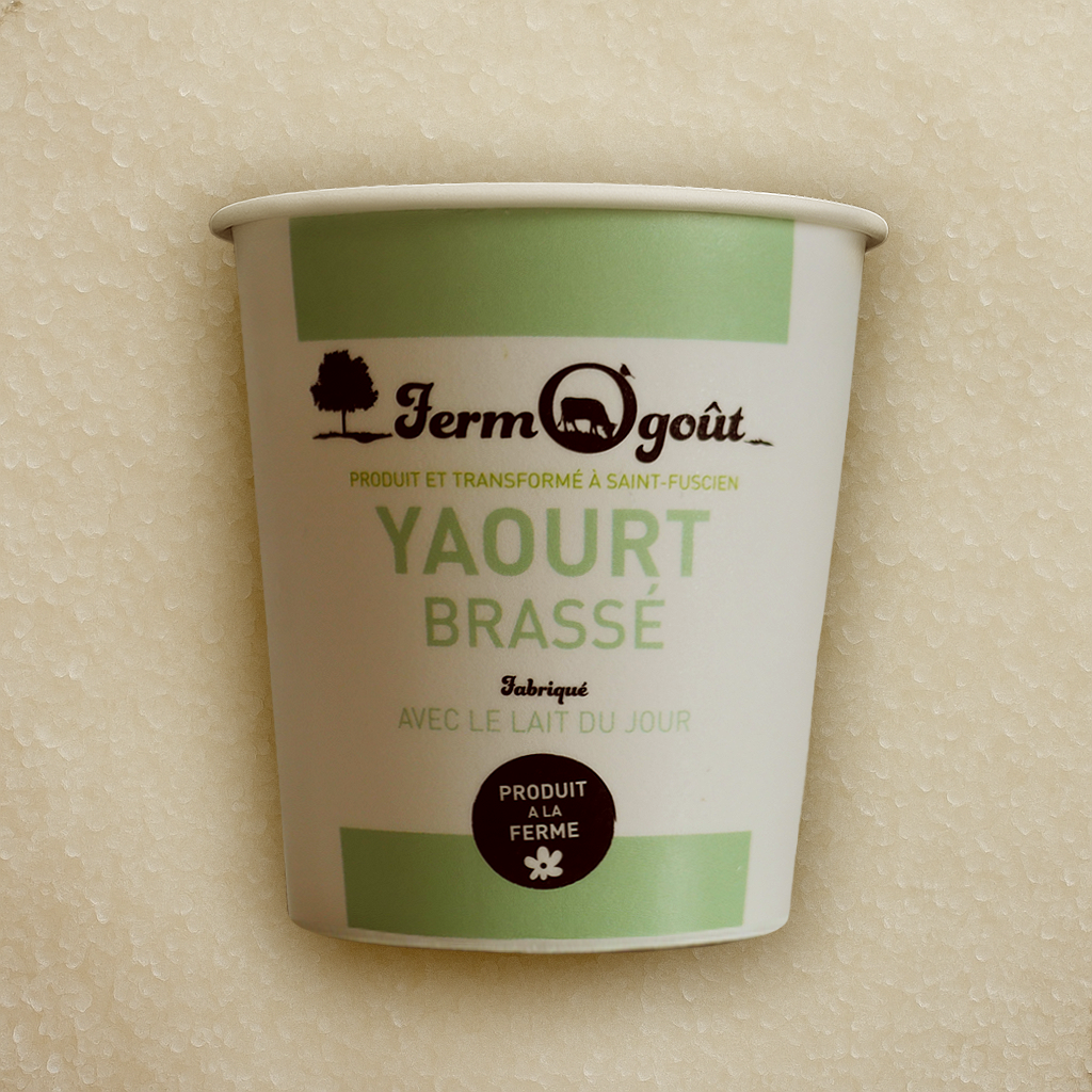 Yaourt nature sucré 125gr