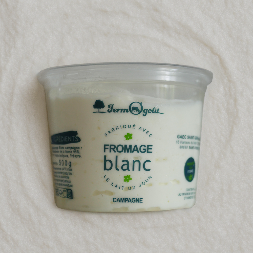 Fromage blanc campagne 500gr