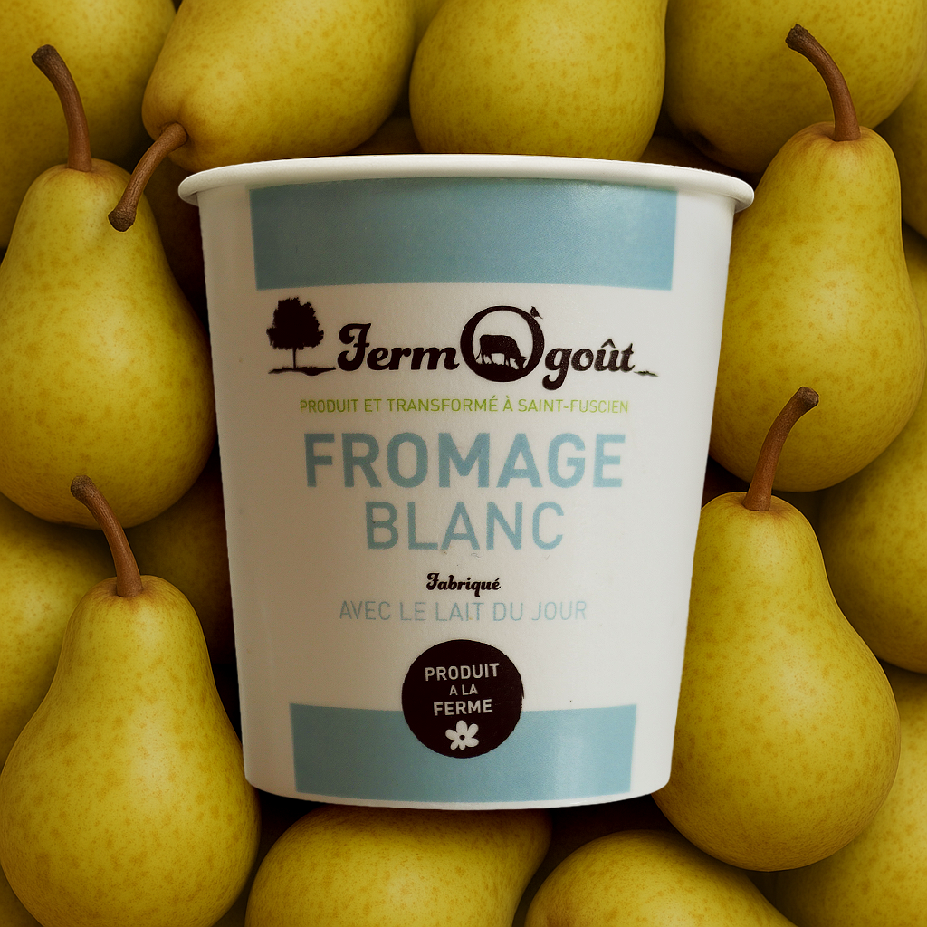 Fromage blanc Poire 125gr