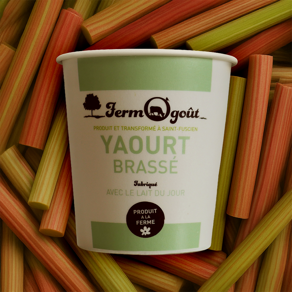 Yaourt Rhubarbe 125gr