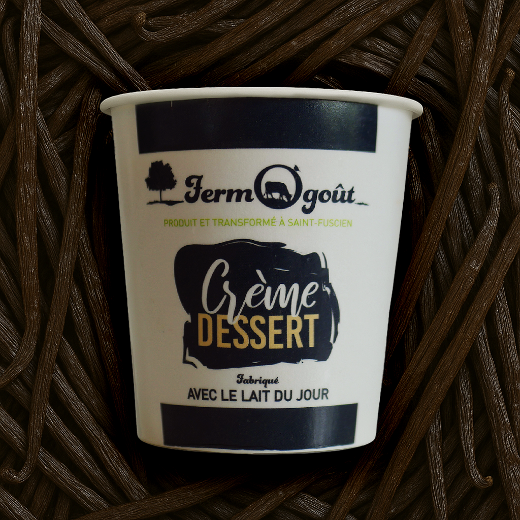 Crème dessert Vanille 125gr